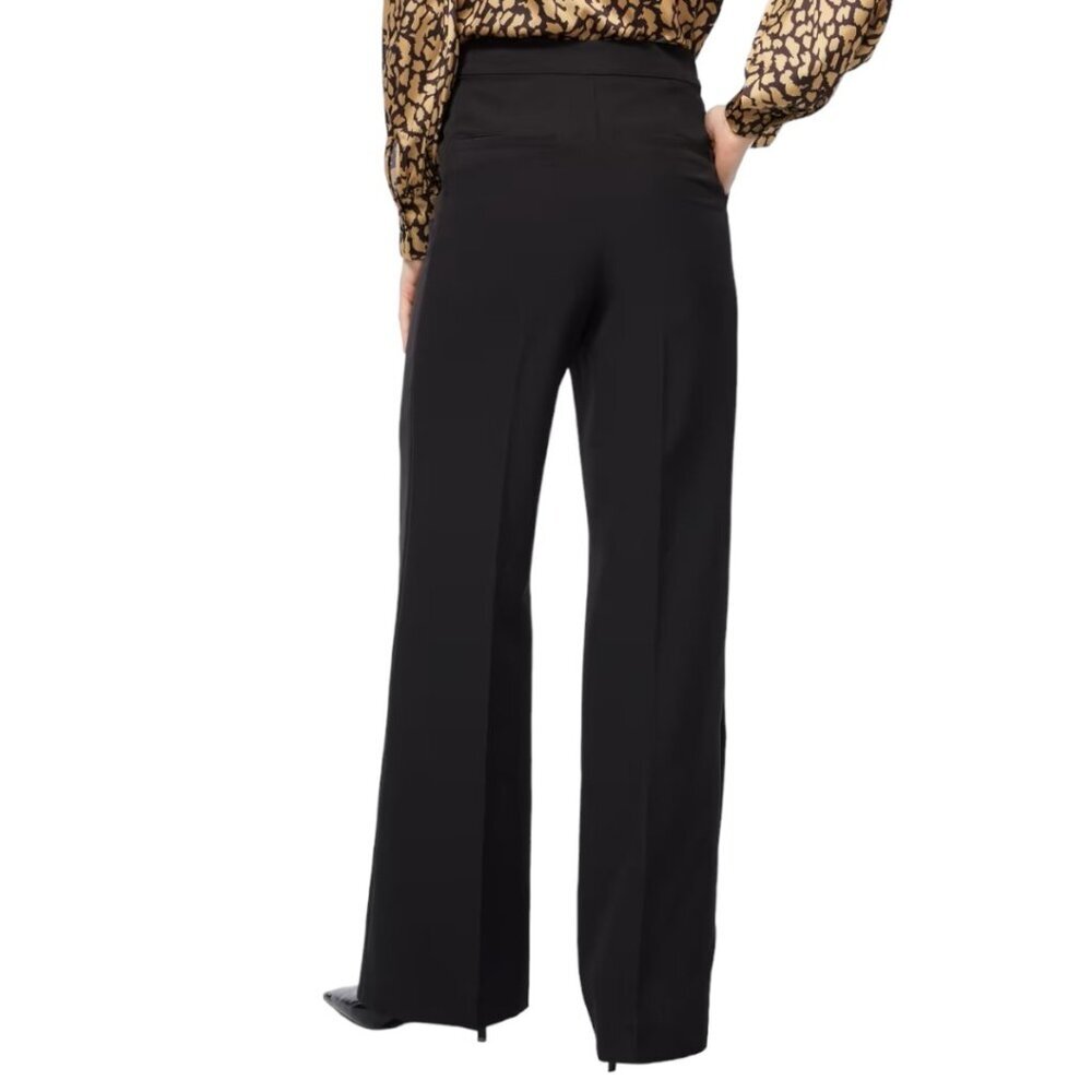 Chico's Black Label Wide Leg Trousers, Size 8 Short, Black. NWOT - Picture 3 of 9